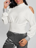 Eco Rhinestone Sweater