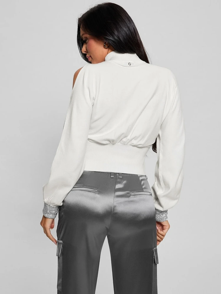 Eco Rhinestone Sweater