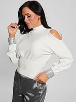 Eco Rhinestone Sweater