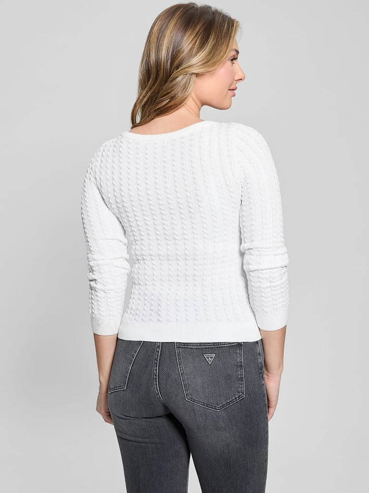 Josie Boat-Neck Sweater