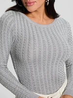 Josie Boat-Neck Sweater