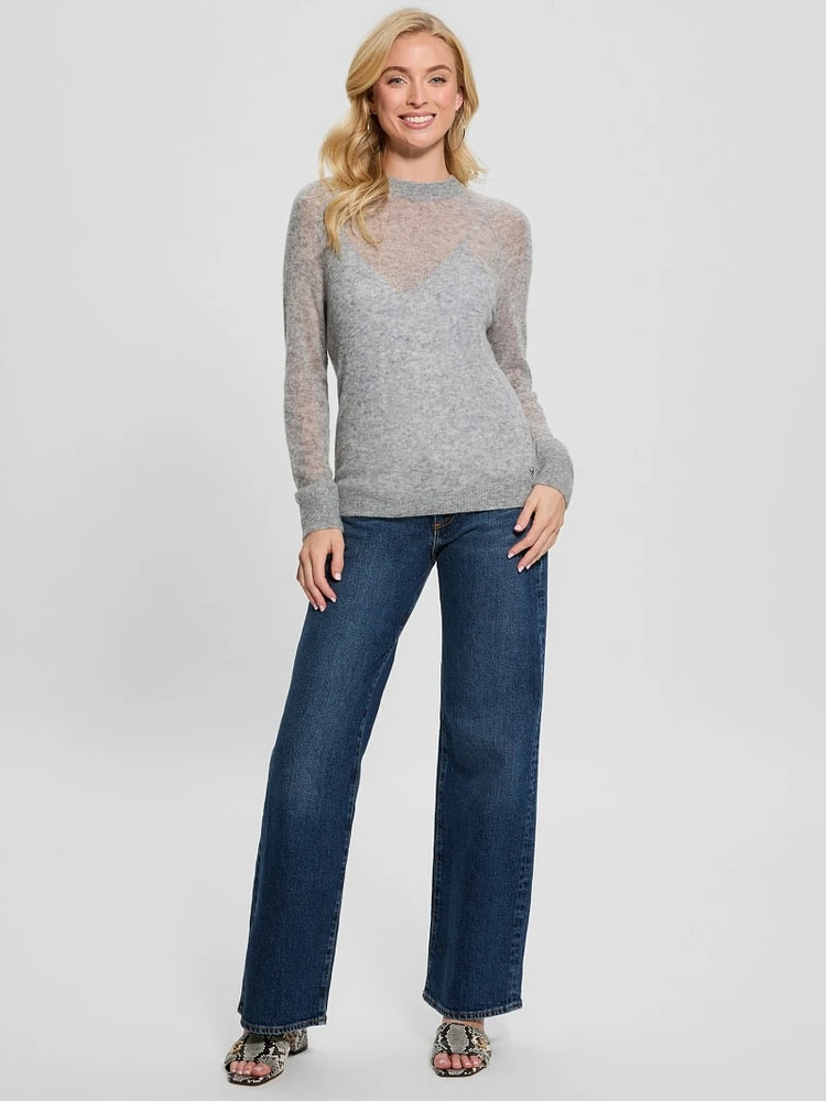 Izabella Wool-Blend Sweater