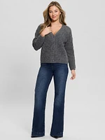 Amelia Pointelle Cardigan