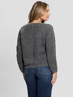 Amelia Pointelle Cardigan