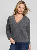 Amelia Pointelle Cardigan