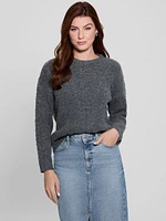 Sylvie Alpaca-Blend Pointelle Sweater