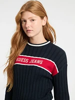 Eco Crewneck Ribbed Sweater