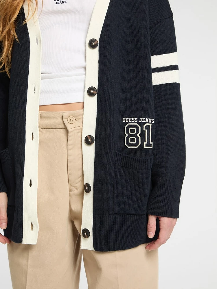 Eco 81 Patch Cardigan