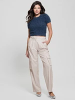 Usami Fuzzy Sweater Top