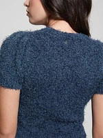 Usami Fuzzy Sweater Top