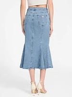 Denim Midi Skirt