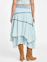 Eco Tanya Denim Maxi Skirt