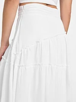 Tanya Twill Maxi Skirt