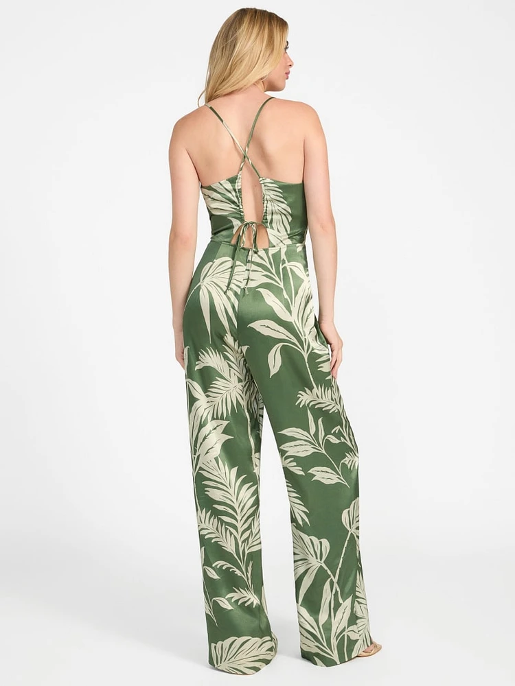 Yasmin Satin Jumpsuit