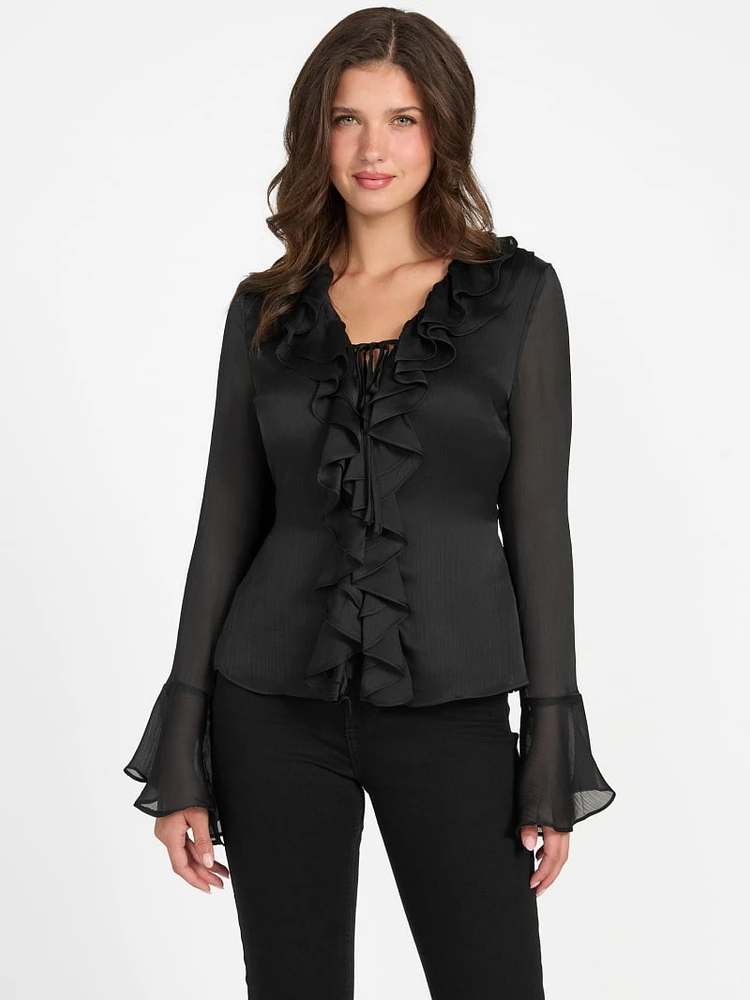 Sana Ruffle Top