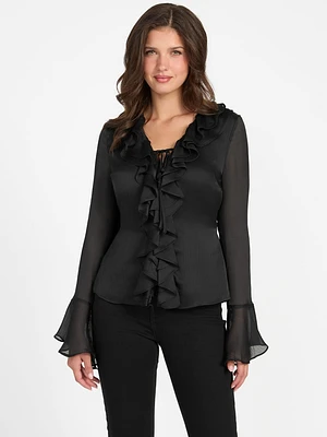 Sana Ruffle Top