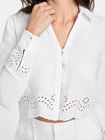 Eco Leyna Linen Top
