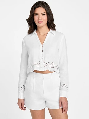 Eco Leyna Linen Top