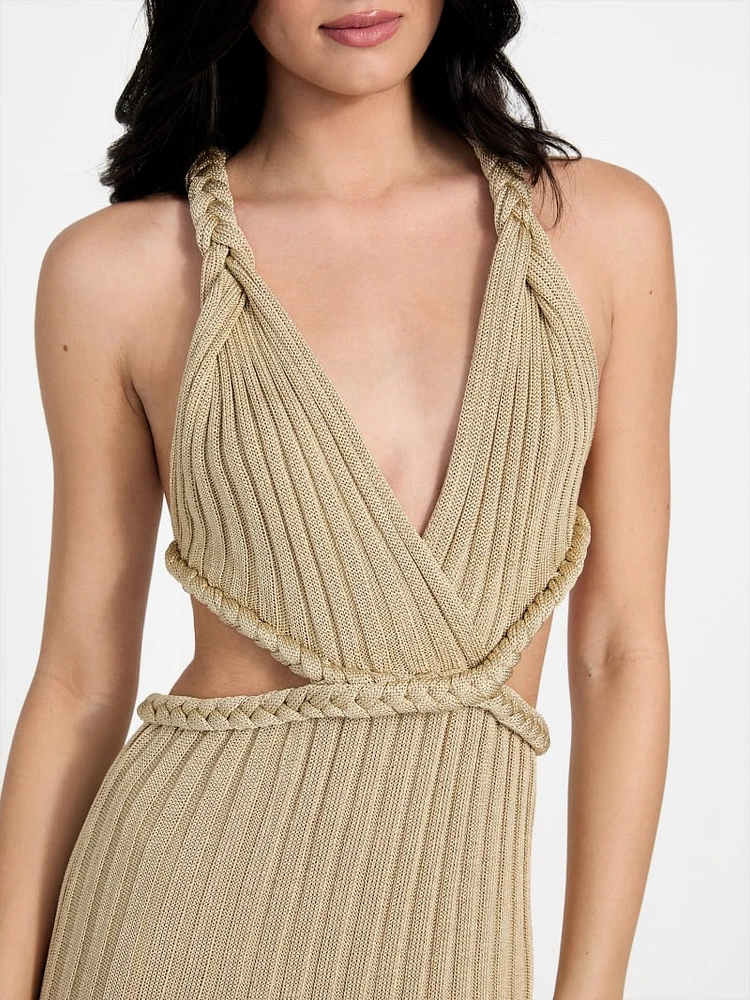 Vanya Ribbed Maxi Dress