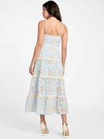 Tabitha Embroidered Maxi Dress