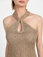 Cynthia Keyhole Maxi Dress