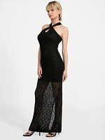 Cynthia Keyhole Maxi Dress