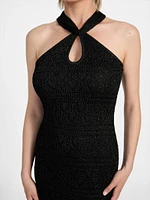 Cynthia Keyhole Maxi Dress