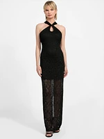 Cynthia Keyhole Maxi Dress