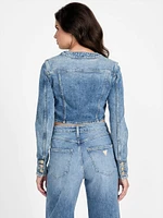 Eco Gemma Cropped Denim Jacket