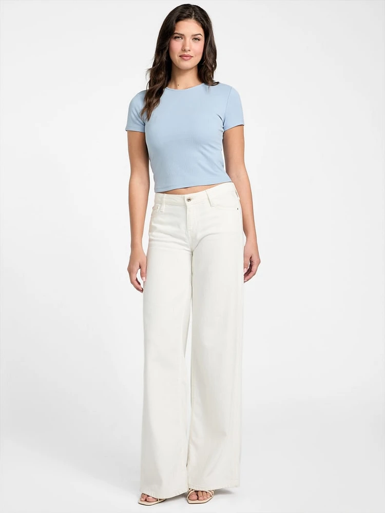 Eco Terra Ribbed Top