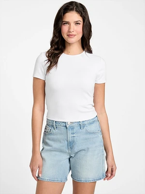 Eco Terra Ribbed Top