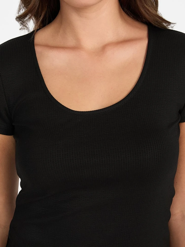 Eco Lena Ribbed Top