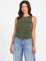 Eco Shirred Ciena Tank Top