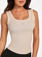 Eco Triangle Patch Tank Top