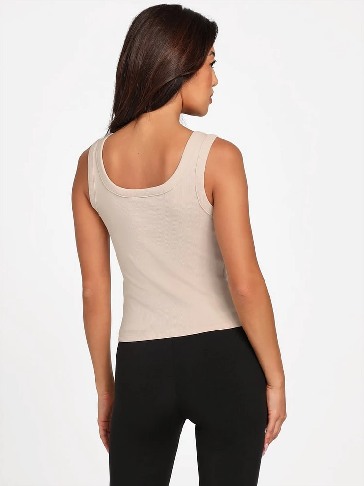 Eco Triangle Patch Tank Top