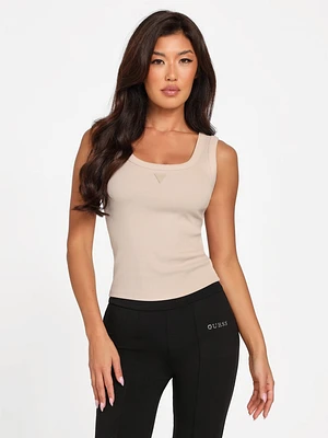 Eco Triangle Patch Tank Top