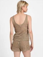 Ava Open-Stitch Tank