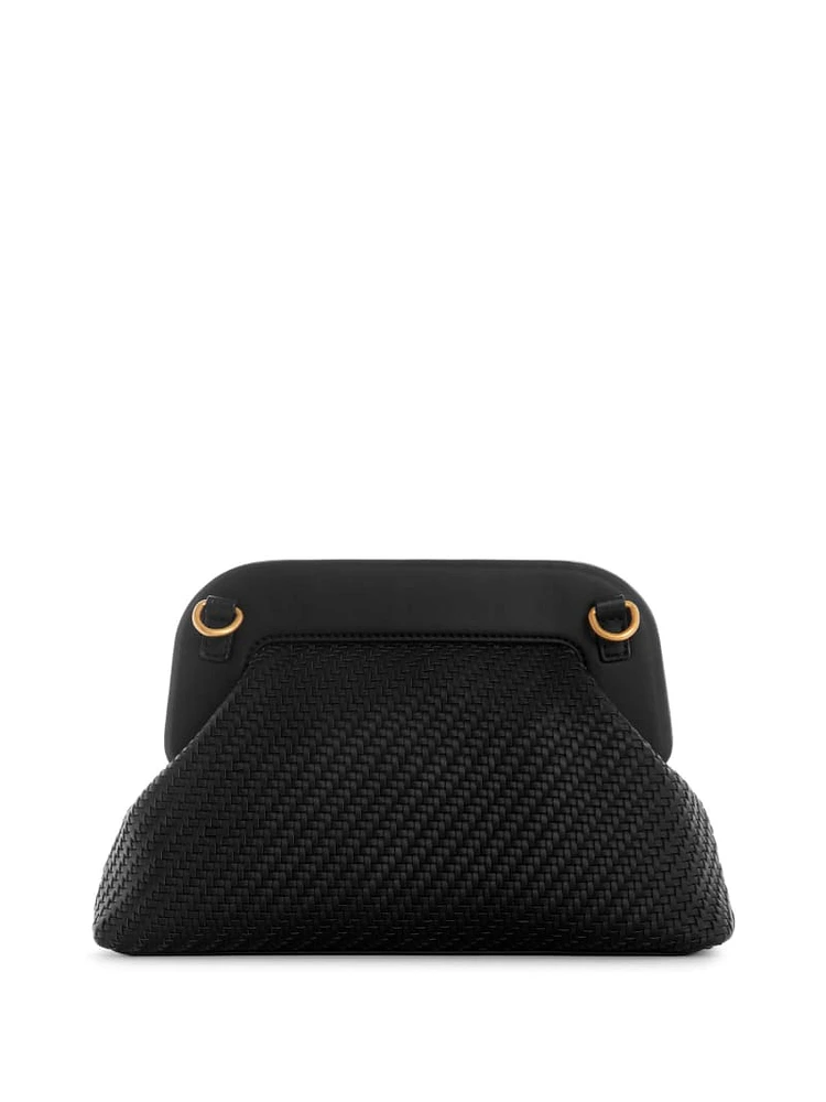 Abey Woven Frame Clutch