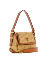 Desideria Straw Mini Shoulder Bag