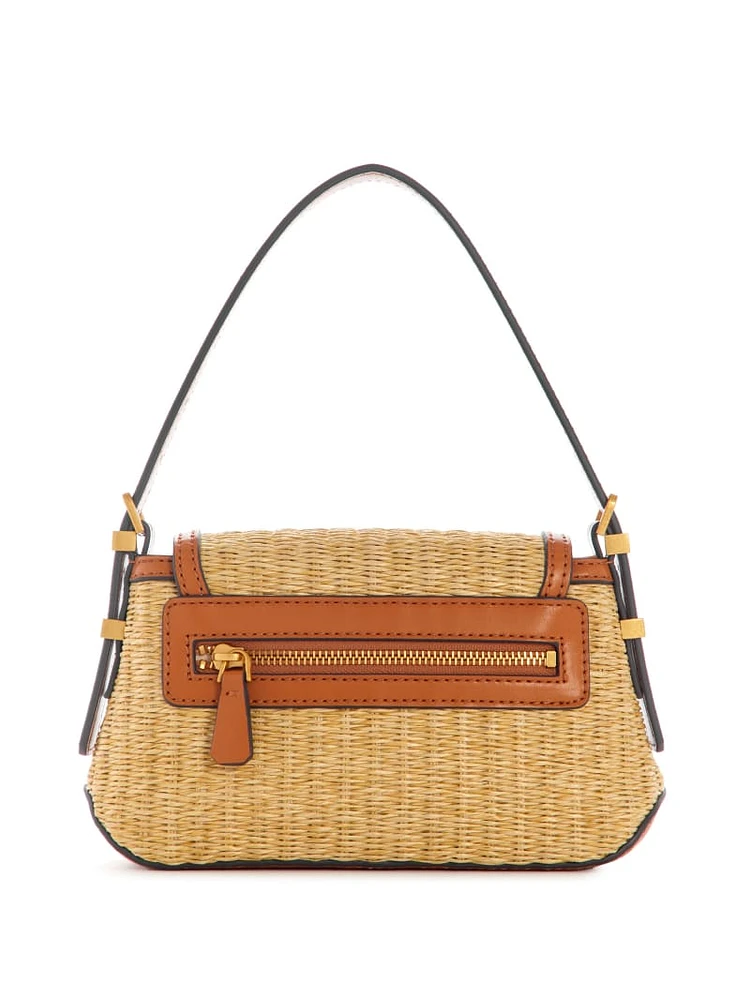 Desideria Straw Mini Shoulder Bag