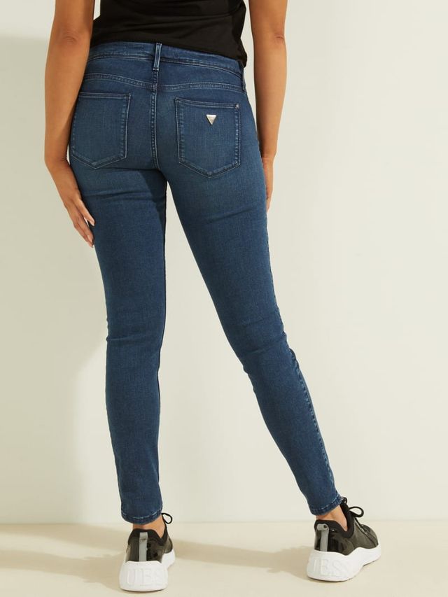 GUESS Eco Low-Rise Power Skinny Jeans