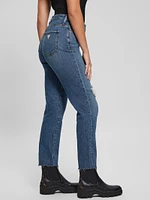Eco Distressed Mom Jeans
