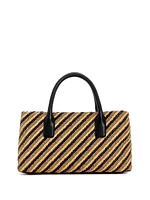 Simona Straw Small Satchel