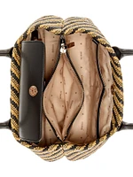 Simona Straw Small Satchel