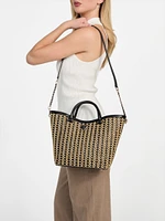 Atalia Raffia Tote