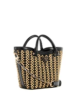Atalia Raffia Mini Tote