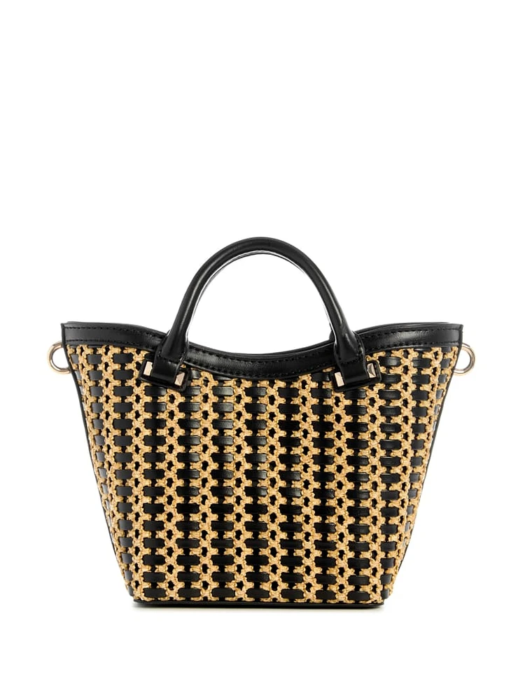 Atalia Raffia Mini Tote