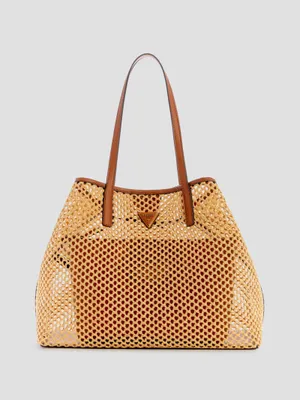 Vikky Straw Large Tote