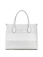 Katey Perforated Small Tote