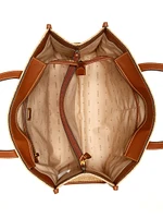 Silvana Straw Tote